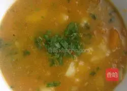 Illustration of Homemade Pumpkin Soup 5