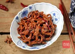 Illustration of how to make braised duck intestines 8