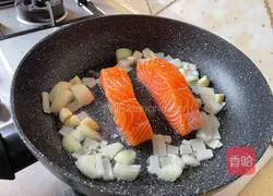 Illustration of how to make teriyaki salmon 5