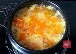 Salted egg pumpkin soup recipe 6
