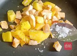 Illustration of how to make pineapple-fried chicken breast 11