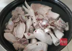 Illustration of braised chicken feet 1