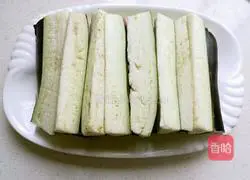 Illustration of how to make steamed eggplant with garlic paste 3