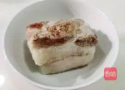 Illustration of how to make stir-fried cauliflower with twice-cooked pork 2