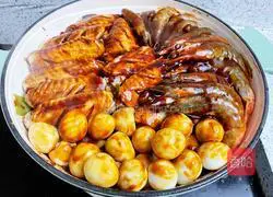 Illustration of three-juice stew pot 12