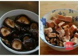 Illustration of how to make glutinous rice chicken 2