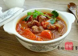 Illustration of how to make red wine braised beef 9