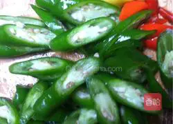 Illustration of how to stir-fry squid 2