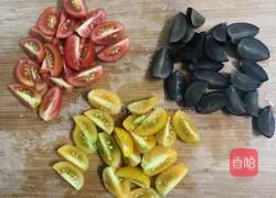 Yoghurt Grain fruit and vegetable salad recipe 3