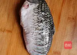 Illustration of braised crucian carp 4