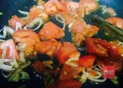 Pasta.Illustration of how to make it 5