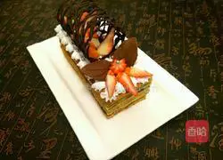 Chocolate Cake Recipe Illustration 15