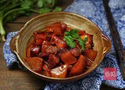 Illustration of Braised Pork and Stewed Radish 11