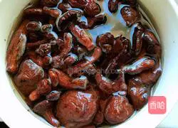 Illustration of Chicken Stewed Mushroom Vermicelli 1