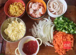 Seafood pizza recipe 2