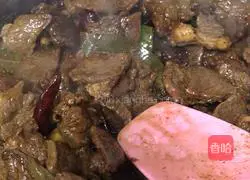 Illustration of braised beef recipe 8