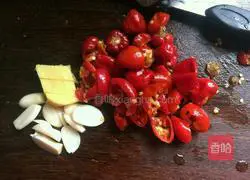 Illustration of how to make pickled pepper bullfrog 4