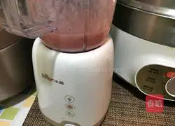 Strawberry yogurt mousse cake (rice rice) Pot version) Illustration 5