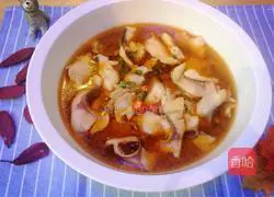 Illustration of how to cook boiled fish in Jiangsu and Zhejiang 20