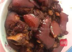Braised pig trotters recipe 12