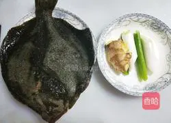 Illustration of how to make steamed turbot 2