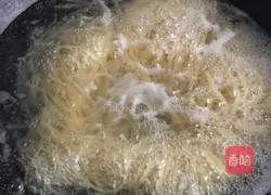 Bacon Italian Illustration of making noodles 3