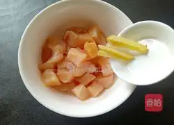Illustration of how to make fried chicken breast with pineapple 5