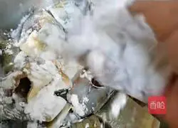 Illustration of braised cod fish 2