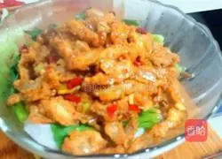 Illustration of the innovative version of boiled crispy pork 11