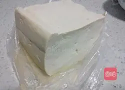 Illustration of braised homemade tofu 1