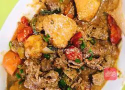 Curry beef Practice illustration 5