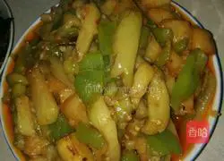 Illustration of how to make Di Sanxian 12