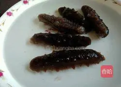 Illustration of braised sea cucumber 2