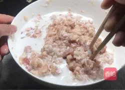 Illustration of how to make fragrant meatballs 5