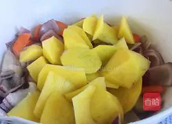 Illustration of how to make cream stew 6