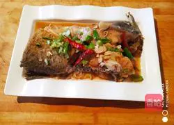 Illustration of how to make spicy fish cubes 5