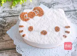 kitty coconut mousse recipe illustration 17