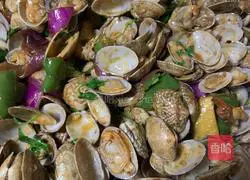 Illustration of how to make spicy fried clams 8