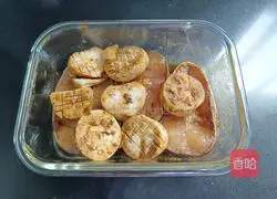 Illustration of how to make sauce-flavored tin foil grilled fish 8