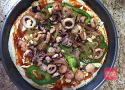 Seafood pizza recipe 2