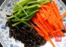 Illustration of home-cooked fish-flavored shredded pork 4