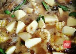 Illustration of one-pot Northeastern stew recipe 5