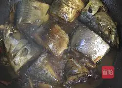 Illustration of braised mackerel 7 