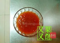 Illustration of making homemade ketchup for French fries 5