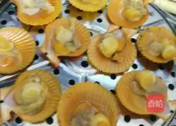 Illustration of how to make vermicelli scallops 3