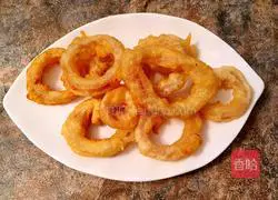 Illustration of how to make fried squid rings 6