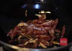 Illustration of how to make raw fried waxed glutinous rice 4