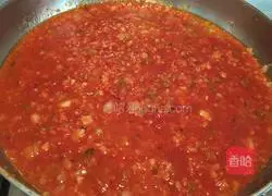 Illustration of how to make spaghetti with meat sauce (family version) 5