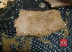 Illustration of homemade black pepper steak 3