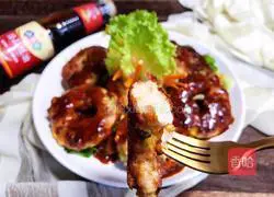 How to make colorful shrimp rings 18